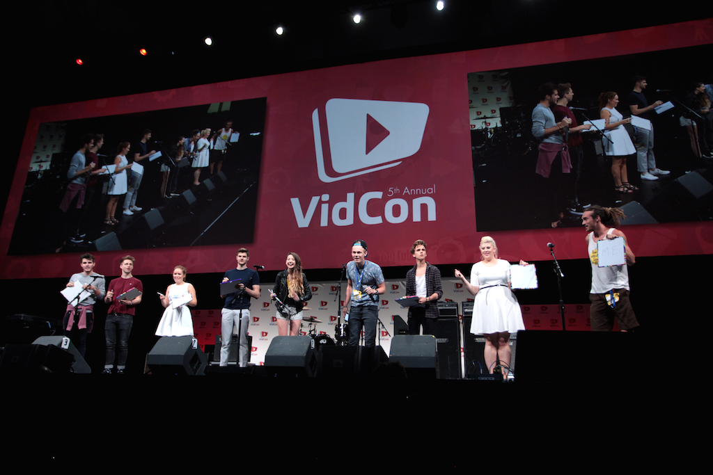British youtubers at vidcon
