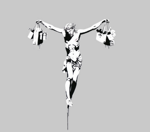 Banksy S Consumer Jesus 2004